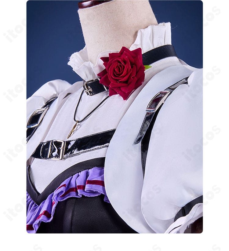 Identity V 庭師 エマ・ウッズのネックレスデザイン（トップの形状とチェーン）