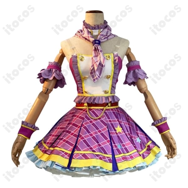 アイカツ！ 紫吹蘭 コスプレ衣装｜快適素材で高再現、撮影・イベントに最適