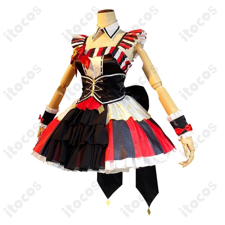 プリパラ 北条そふぃ 5周年コスプレ衣装 高再現で華やか、撮影とイベントで映える一着 - 2枚目の画像