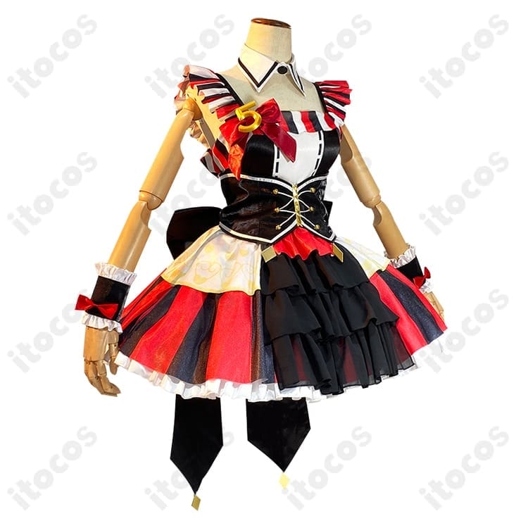 プリパラ 北条そふぃ 5周年コスプレ衣装 高再現で華やか、撮影とイベントで映える一着 - 3枚目の画像