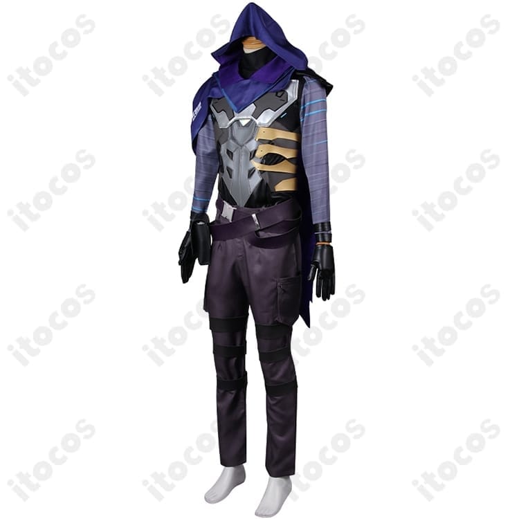 VALORANT オーメン コスプレ衣装｜高再現で軽快、イベント＆撮影に最適 - 2枚目の画像