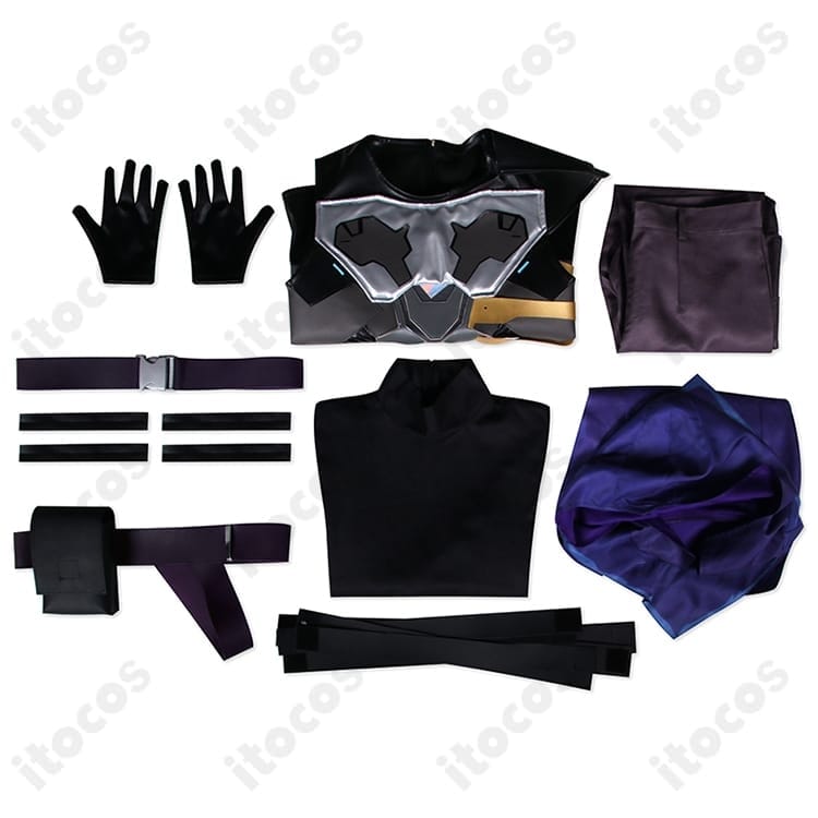 VALORANT オーメン コスプレ衣装｜高再現で軽快、イベント＆撮影に最適 - 6枚目の画像