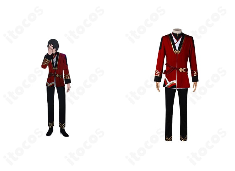 ウェイ『師であり、友であり』工造司制服の正面全身とキャラクター比較。羅浮らしい配色と装飾を高再現。