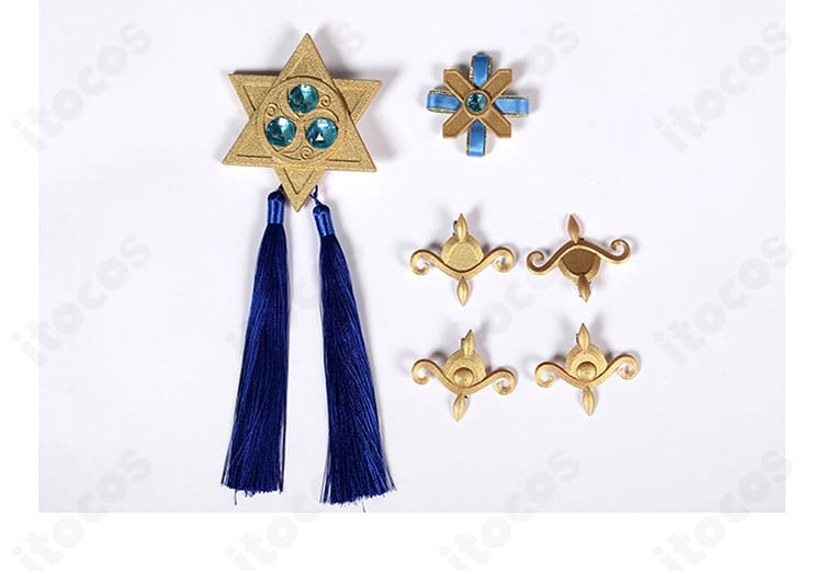 隠者 首席顧問コスプレ アクセサリー群・襟飾りの近接カット