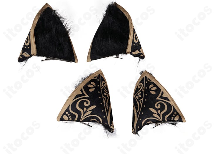 隠者 首席顧問コスプレ 頭飾り・耳とヘアアクセの意匠