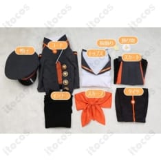 Fate/Grand Order 岸波白野（ザビ子）制服コスプレ衣装。高再現でイベント対応、選べるサイズ - 8枚目の画像（サムネイル）