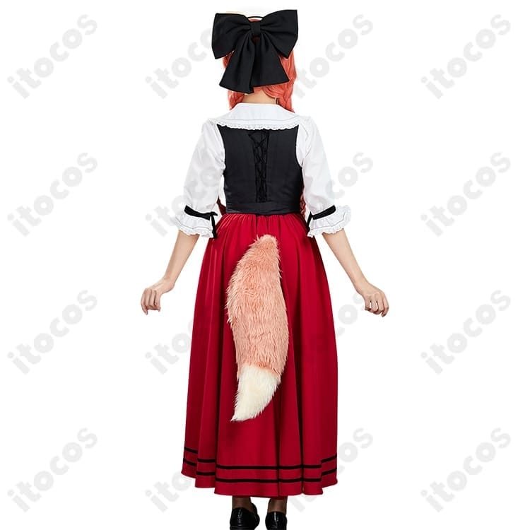 狼と香辛料 ホロ アルザス民族衣装 コスプレ衣装｜動きやすく高再現、イベントから撮影まで - 6枚目の画像