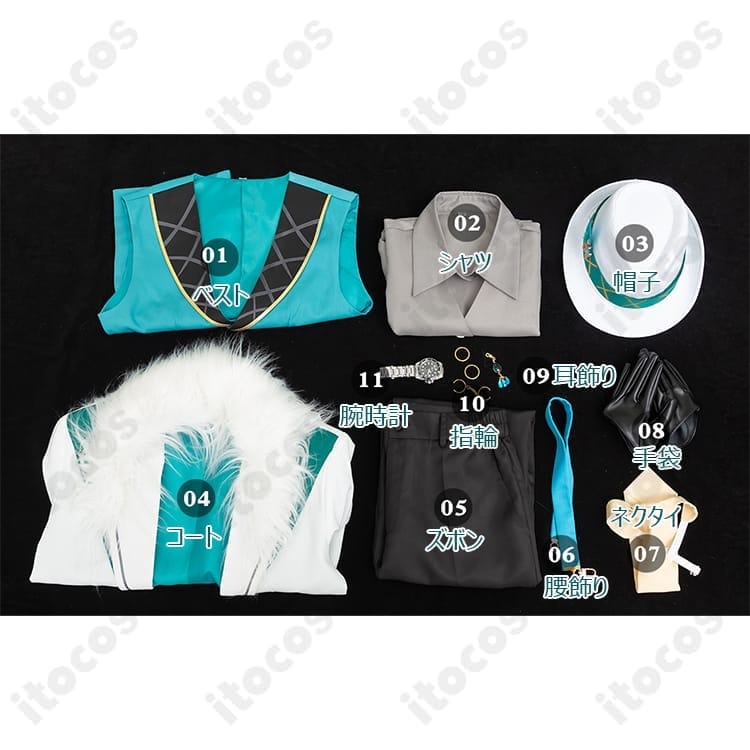 崩壊：スターレイル アベンチュリン 2024LIVE衣装｜高再現・フォーマルなシルエットで撮影映え - 5枚目の画像