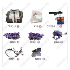 第五人格 アニー・レスター 清潔な翼 衣装｜セット充実で着脱簡単、撮影に最適 - 4枚目の画像（サムネイル）