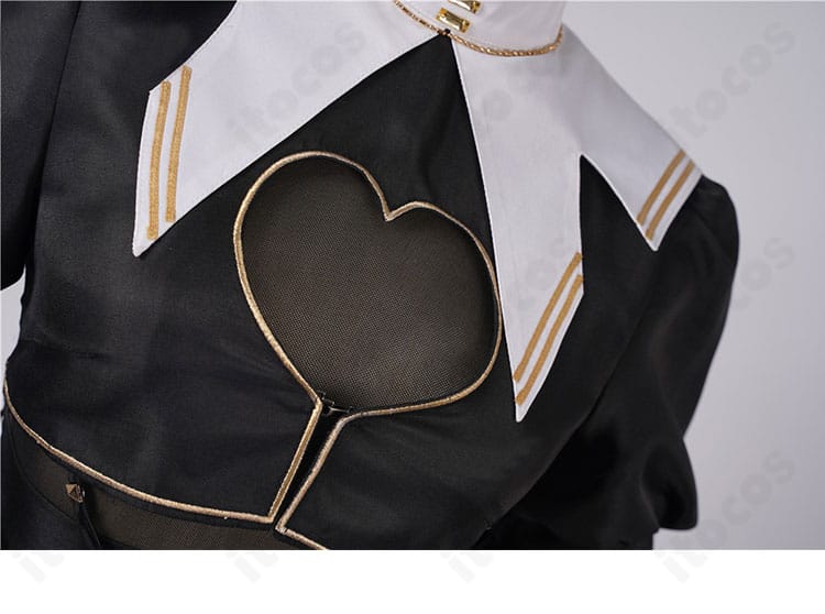 ホロライブ 宝鐘マリン衣装各部の装飾（胸元・袖口・縁取り）のまとめディテール