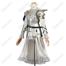 第五人格 心理学者 エダ・メスマー 銀の騎士 コスプレ衣装 高い再現度でイベントと撮影に最適 - 2枚目の画像（サムネイル）