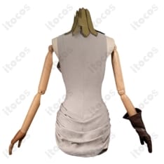 ダンジョン飯 フレキ コスプレ衣装｜刺繍映えのワンピースセットで高再現＆快適 - 4枚目の画像（サムネイル）