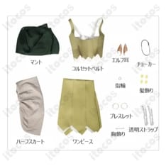 ダンジョン飯 シスヒス コスプレ衣装 高精度再現で快適、イベントも撮影も映える一着 - 7枚目の画像（サムネイル）