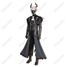 FFVII セフィロスの黒コートを高精度再現。ハロウィンや撮影で映える豪華アクセ一式コスプレ衣装 - 2枚目の画像（サムネイル）