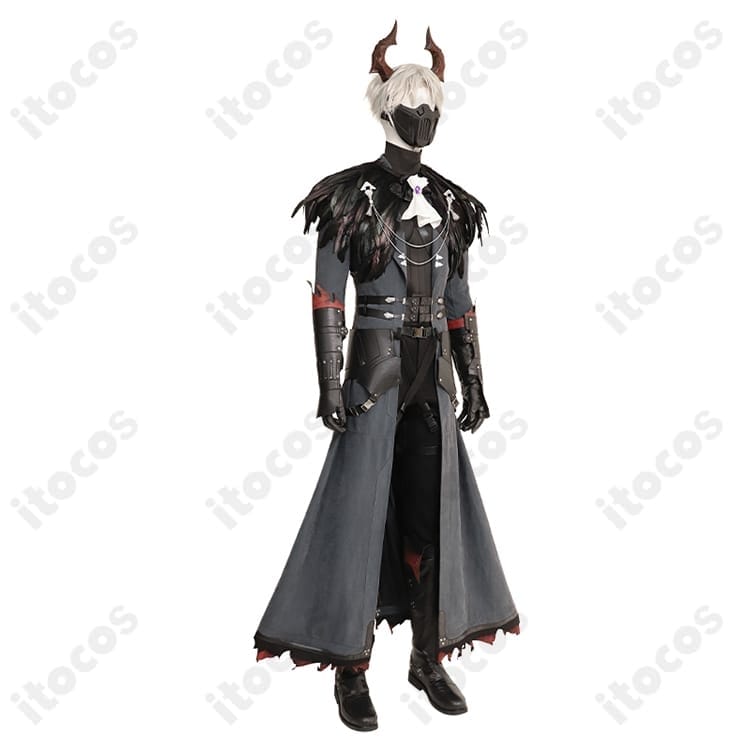 FFVII セフィロスの黒コートを高精度再現。ハロウィンや撮影で映える豪華アクセ一式コスプレ衣装 - 3枚目の画像