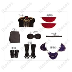 FF7/ファイナルファンタジーVII セフィロス 神羅軍正礼装 高再現コスプレ衣装｜撮影・イベント向け - 7枚目の画像（サムネイル）