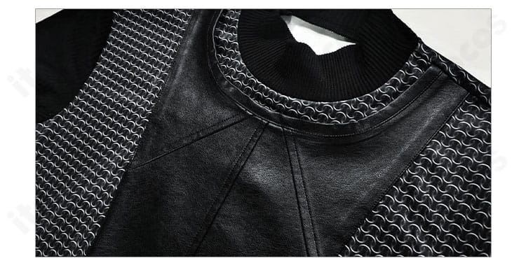 インナーの生地感と縫製ラインの詳細。快適さとシルエットを両立した設計