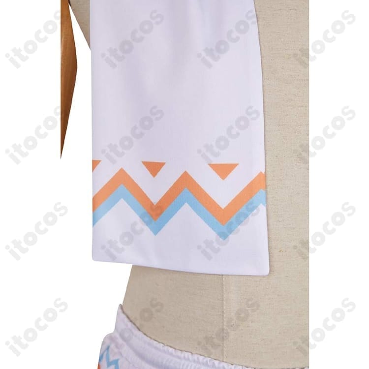 原神 空（旅人）温泉衣装コスプレ｜高再現で動きやすい、イベント＆撮影に最適 - 5枚目の画像