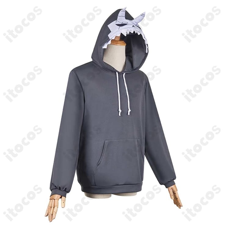 怪獣8号 日比野カフカ／亜白ミナの怪獣パーカー。高再現度でイベントや撮影会に最適 - 3枚目の画像