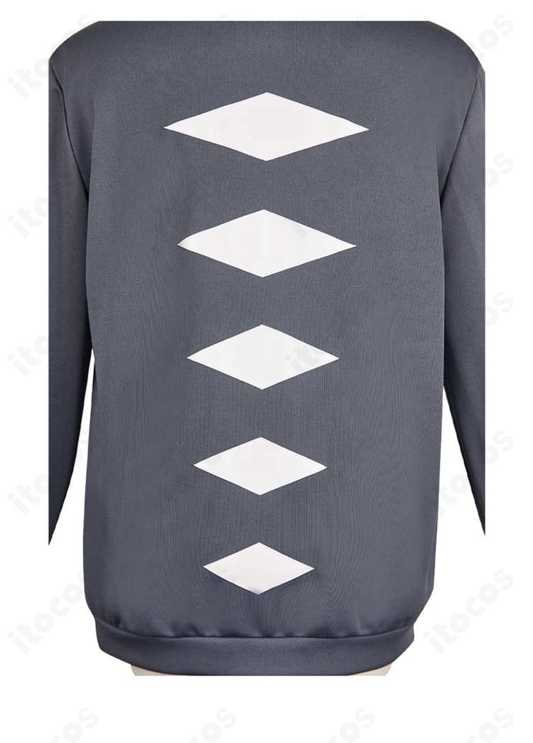 背面装飾の詳細。ロゴ・意匠の配置と発色が分かる背面アップ。