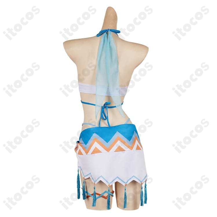 原神 蛍 ナタ魔神任務の温泉水着コスプレ｜高再現で撮影映え、イベントにも最適 - 4枚目の画像