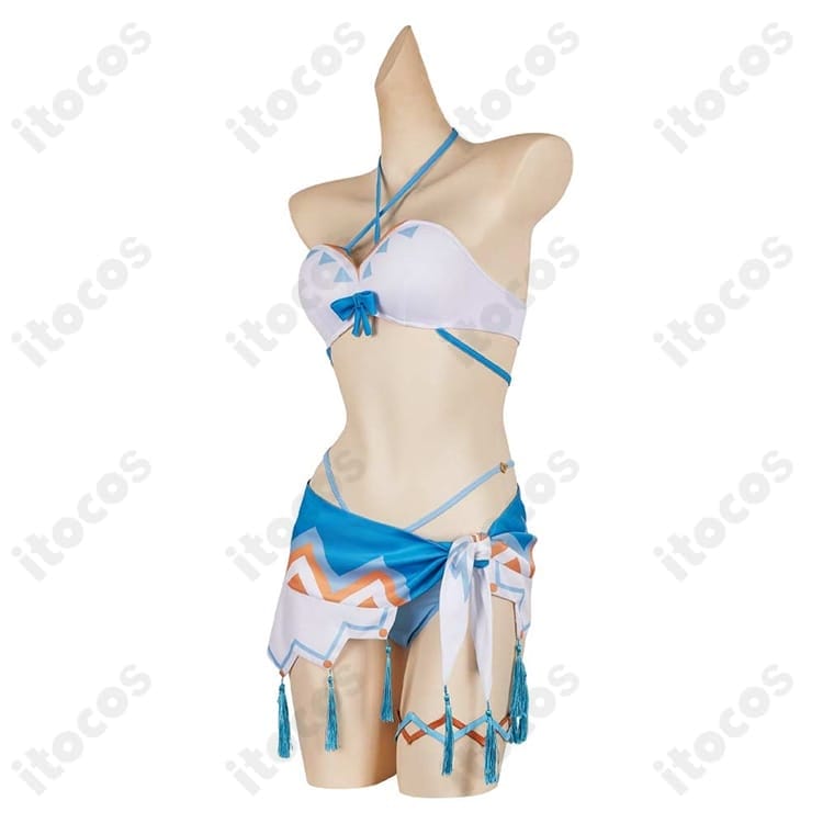 原神 蛍 ナタ魔神任務の温泉水着コスプレ｜高再現で撮影映え、イベントにも最適 - 2枚目の画像