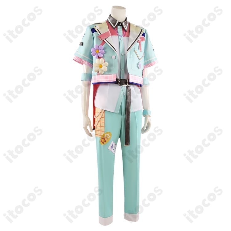 あんスタ 明星スバル/春川宙/漣ジュン ハッピーチャーム衣装 高再現でイベント・撮影に最適 - 2枚目の画像