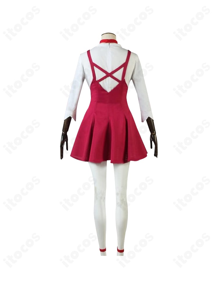 ゲゲゲの鬼太郎 ネコ娘 コスプレ衣装の背面。シルエットの整い方とアクセサリー位置関係を確認できる写真