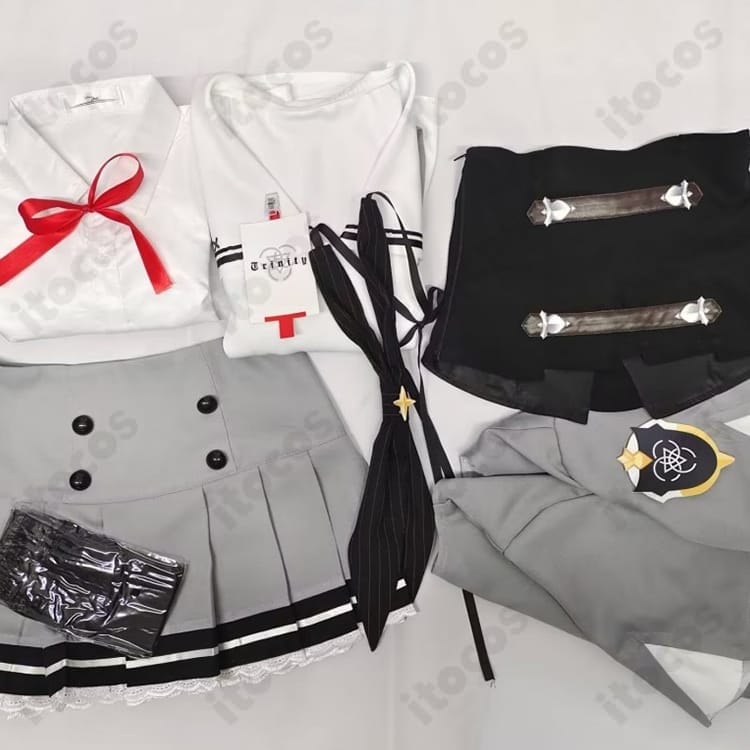 守月スズミ 学園制服コスプレ衣装｜高再現で軽量、イベント・撮影に最適 - 5枚目の画像