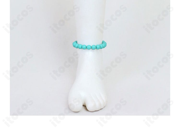 セレナ衣装の足首飾り。ステージで映える軽やかなアクセント