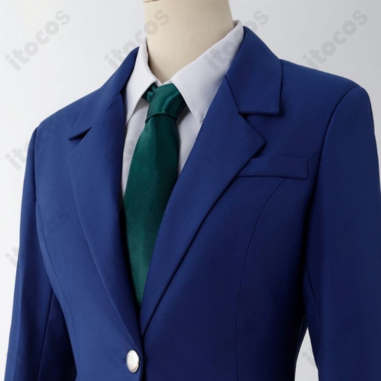 名探偵コナン 毛利蘭 帝丹高校制服コスプレ 高再現で撮影やイベントに最適 - 2枚目の画像