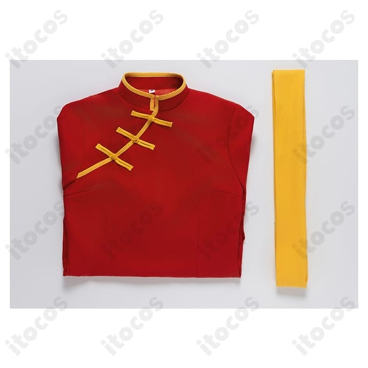 銀魂 神楽 通常赤チャイナ コスプレ衣装｜高再現度で撮影映え、動きやすくイベントにも最適 - 5枚目の画像