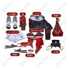 崩壊3rd 李素裳「錦の白玉」コスプレ衣装。高再現で動きやすく撮影・イベントに最適 - 7枚目の画像（サムネイル）