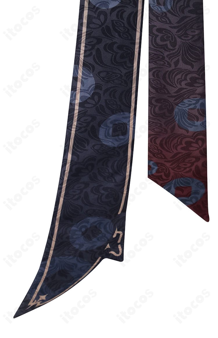 スカートパーツの装飾アップ。模様と素材感が伝わる近接写真。