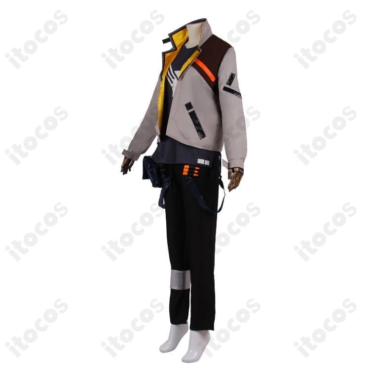 ヴァロラント フェニックス衣装｜高再現で動きやすいタクティカル仕様、イベント・撮影に最適 - 2枚目の画像