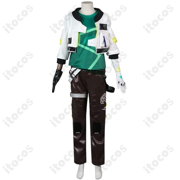 ヴァロラント デッドロック 初期衣装コスプレ 高再現で動きやすい設計、撮影会やイベントに最適