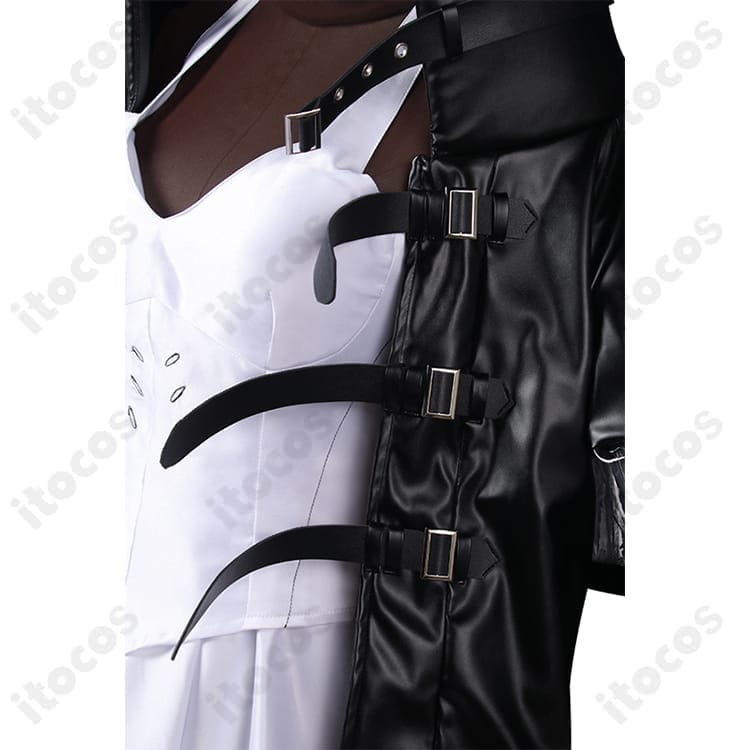 アークナイツ 焔影リード コスプレ衣装 高再現ミリタリー調、撮影映えするフルセット - 4枚目の画像