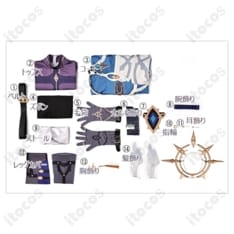 崩壊：スターレイル サンデー新衣装 高再現コスプレ 衣装一式で撮影もイベントも快適 - 5枚目の画像（サムネイル）