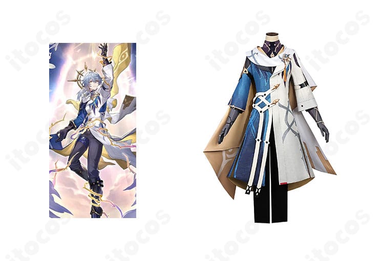 崩壊：スターレイル サンデー新衣装のコスプレ一式。ゲーム設定を忠実に再現したフォーマルデザイン。