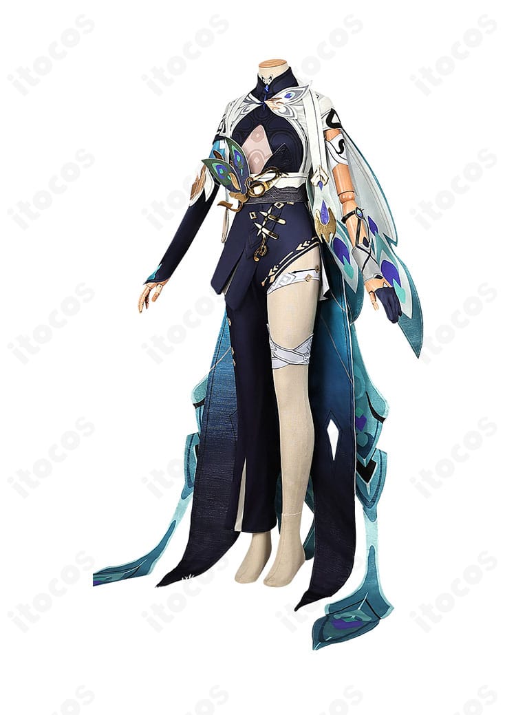 ヴィタ 残星のさすらい人 横面ディテール。オーバースカートの流れと腰飾りの立体感。