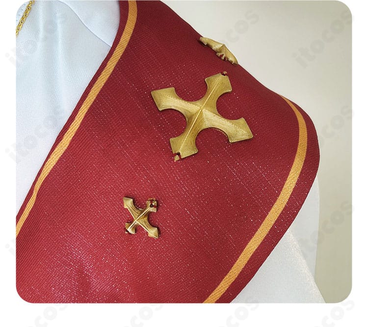 スタフェス衣装のサイズ案内。S・M・L・XLの寸法表を示すガイド