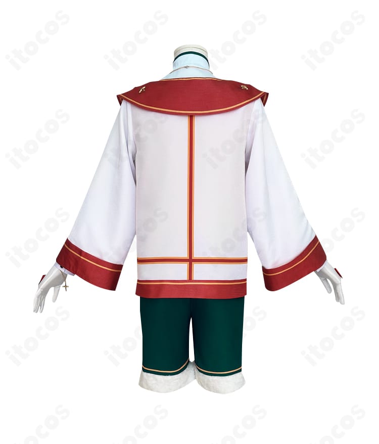 あんさんぶるスターズ！ スタフェス衣装の背面。背中の切替と装飾配置を忠実に再現