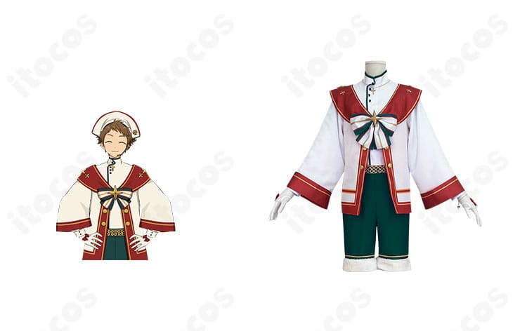 あんさんぶるスターズ！天満光・仁兎なずな・真白友也 スタフェス衣装の正面とキャラクター集合。高再現ディテールがわかる比較画像