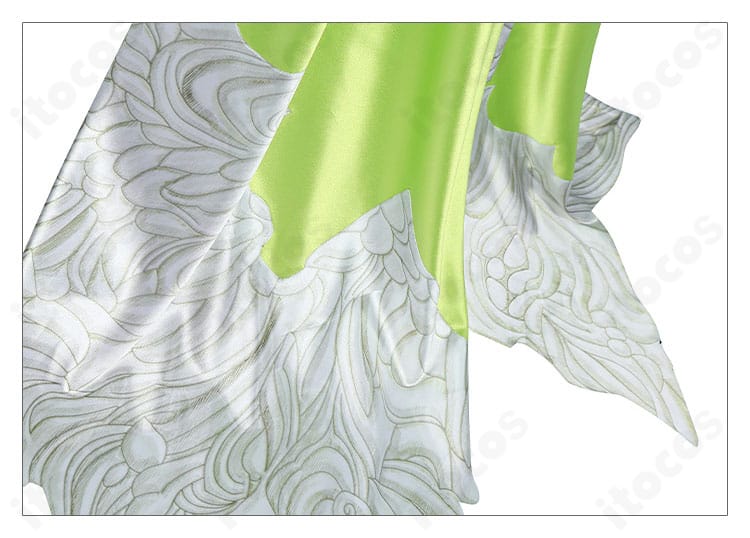 ノフィカ衣装の腕装飾ディテール。モチーフ配置と留めの安定感を確認。