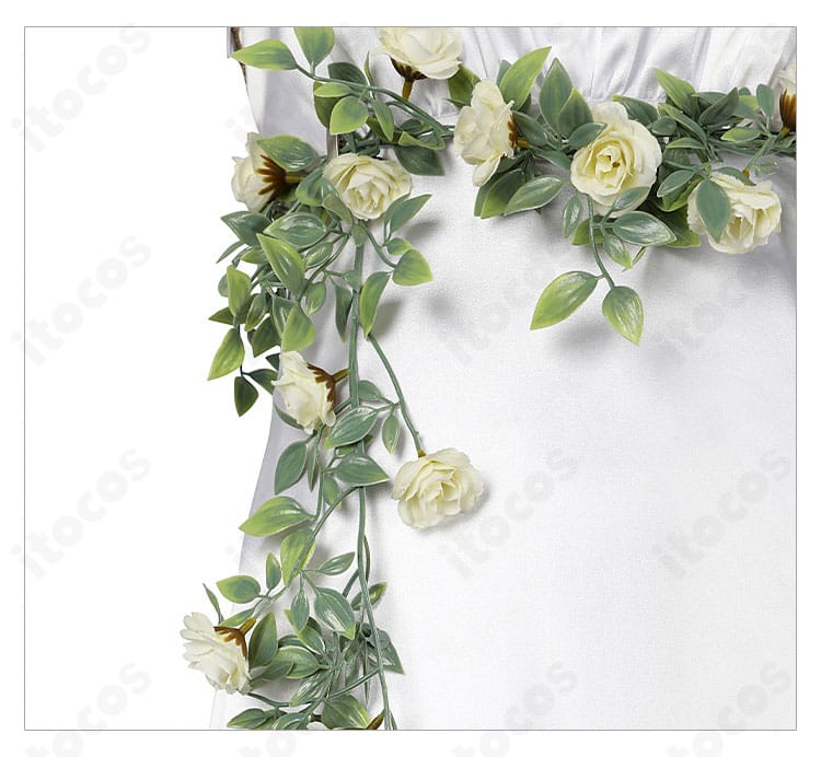 花飾りアクセサリーの質感比較。女性らしい優雅さを強調する素材感