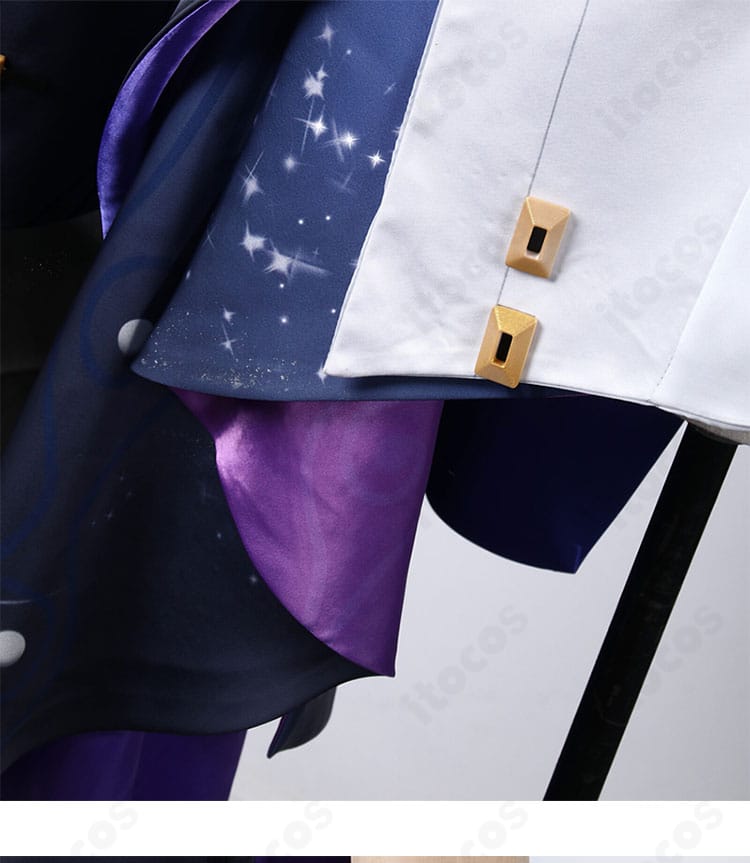 裾部分の装飾ディテール。縁取りのラインワークとドレープが美しく見える仕上がり。