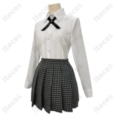 賭ケグルイ 蛇喰夢子 百花王学園制服コスプレ 高再現でイベント・撮影に最適 - 4枚目の画像（サムネイル）