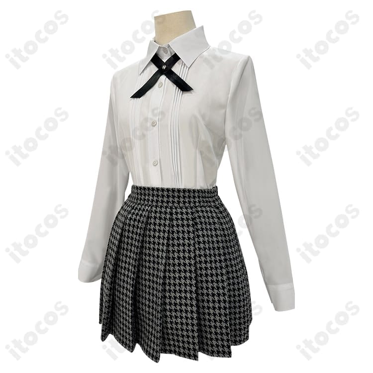 賭ケグルイ 蛇喰夢子 百花王学園制服コスプレ 高再現でイベント・撮影に最適 - 4枚目の画像