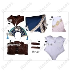 聖剣伝説3 アンジェラ アークメイジ衣装｜高再現7点セットで撮影・イベントに最適 - 5枚目の画像（サムネイル）