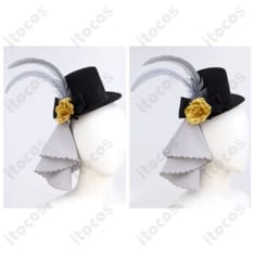 ブルーアーカイブ 伊落マリー アイドル衣装 高再現で撮影映え、イベント即戦力の一式セット - 3枚目の画像（サムネイル）